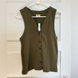 Madewell Green tanktop vest